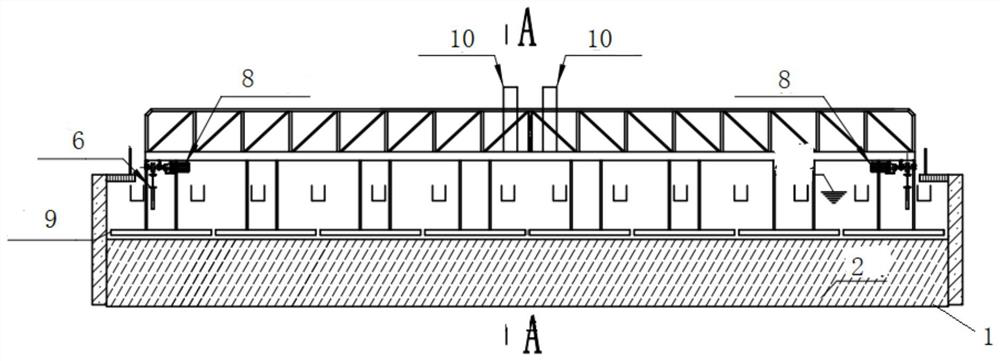 Novel efficient full-automatic inclined tube sedimentation tank