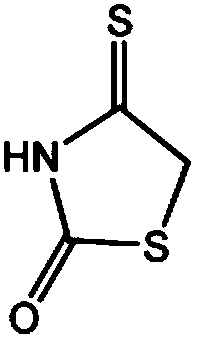 Inorganic filler coated with polyrhodamine, preparation method and application thereof