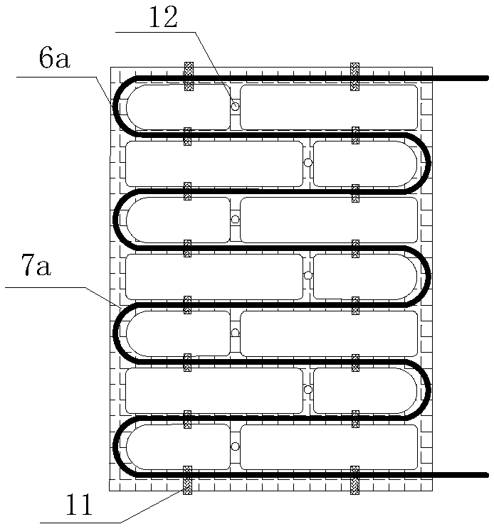 A kind of ice-melting and snow-melting heat-generating floor mat for road and its road surface construction method