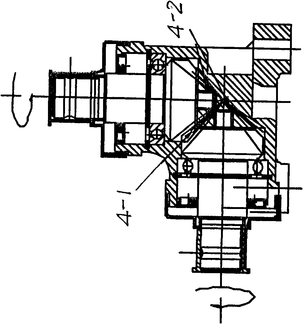 Deflection angle steering reverser of deflection angle of automobile