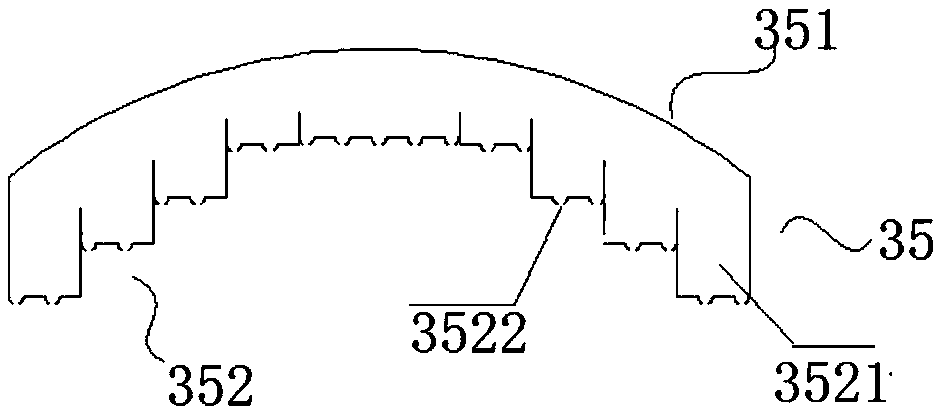 Falling film type evaporator