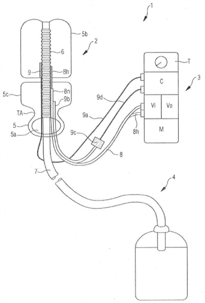 Device for tamponade sealing protection of surgical sutures and wounds, in particular of end-to-end anastomoses of the rectum