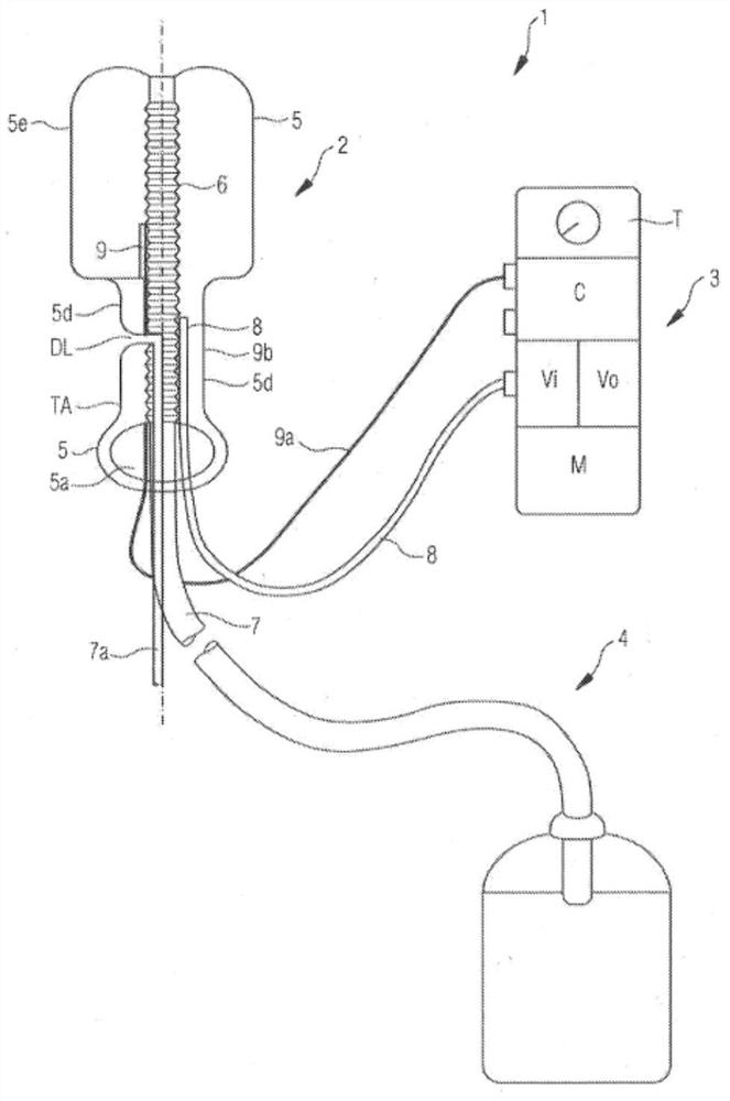 Device for tamponade sealing protection of surgical sutures and wounds, in particular of end-to-end anastomoses of the rectum