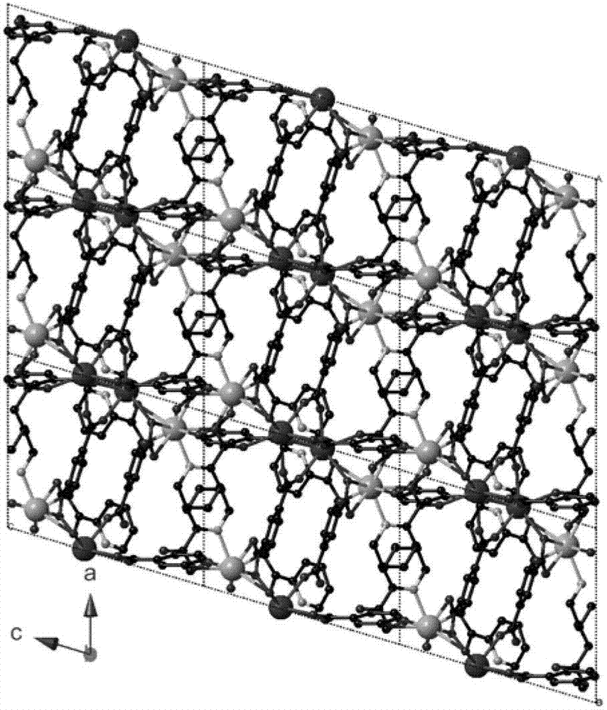 Rare-earth organic coordination polymer constructed by using m-phthalic acid and 2-pyridylformic acid as mixed ligand, and preparation method and application thereof