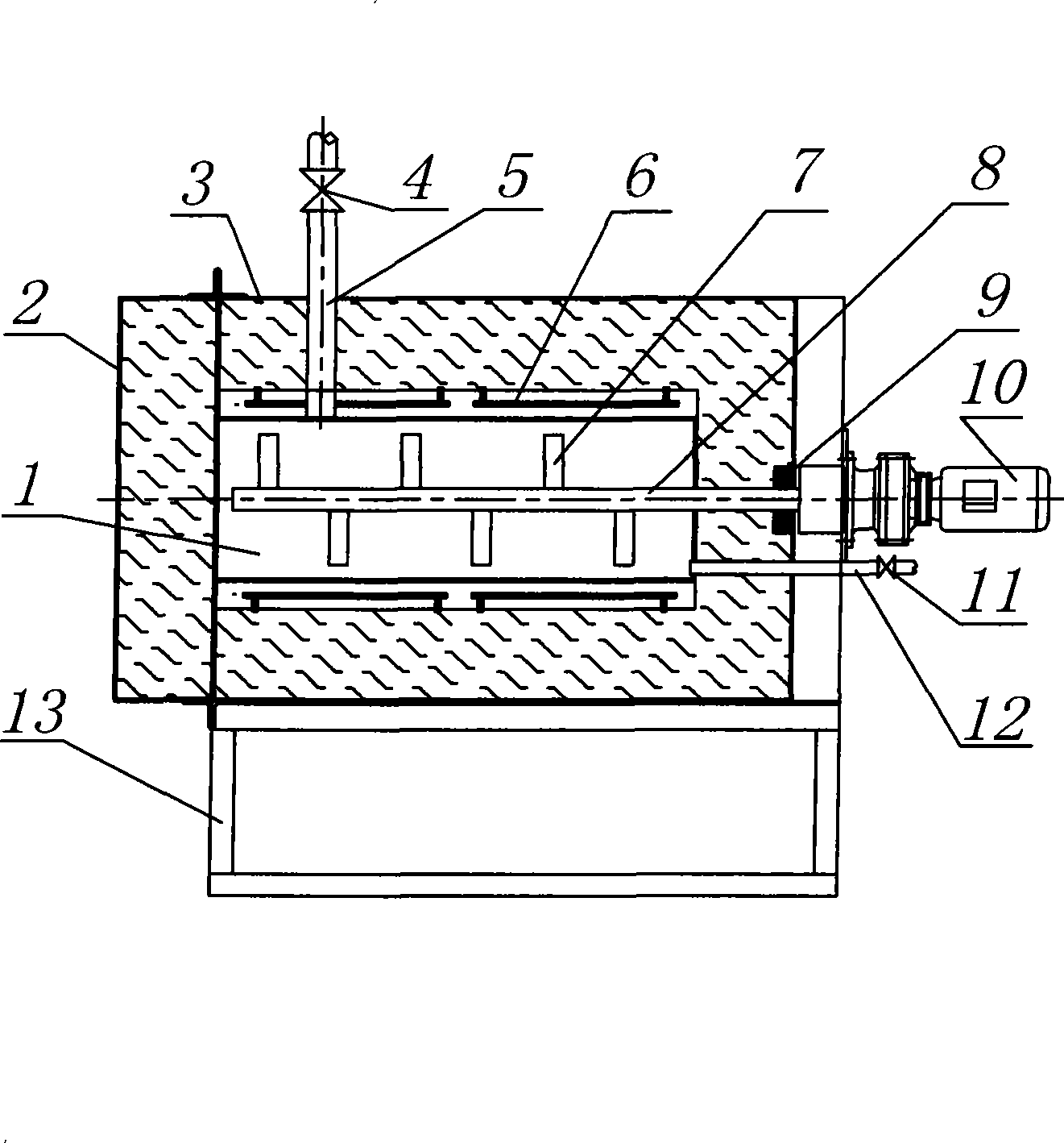 Metal and non-metal pyrogenation separation method on waste printed plate board