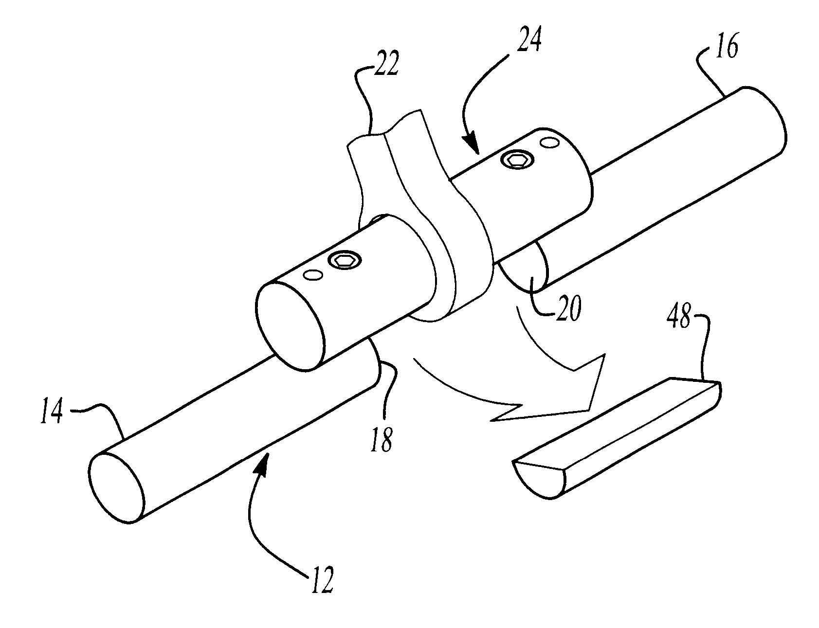 Method for making a multi-piece crankshaft