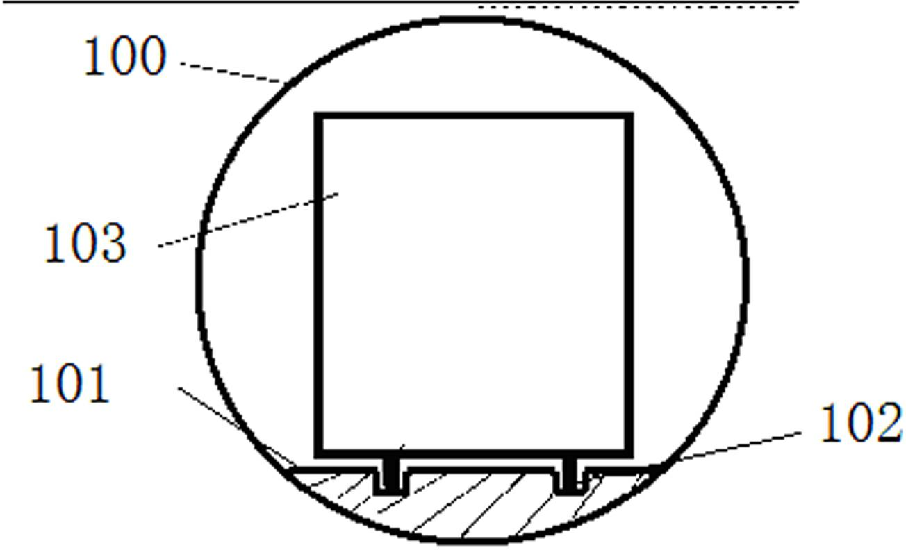 Underground environment logistics system connected with municipal refuse transfer stations