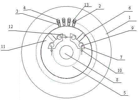 Induction Excitation Hybrid Excitation Brushless Synchronous Motor