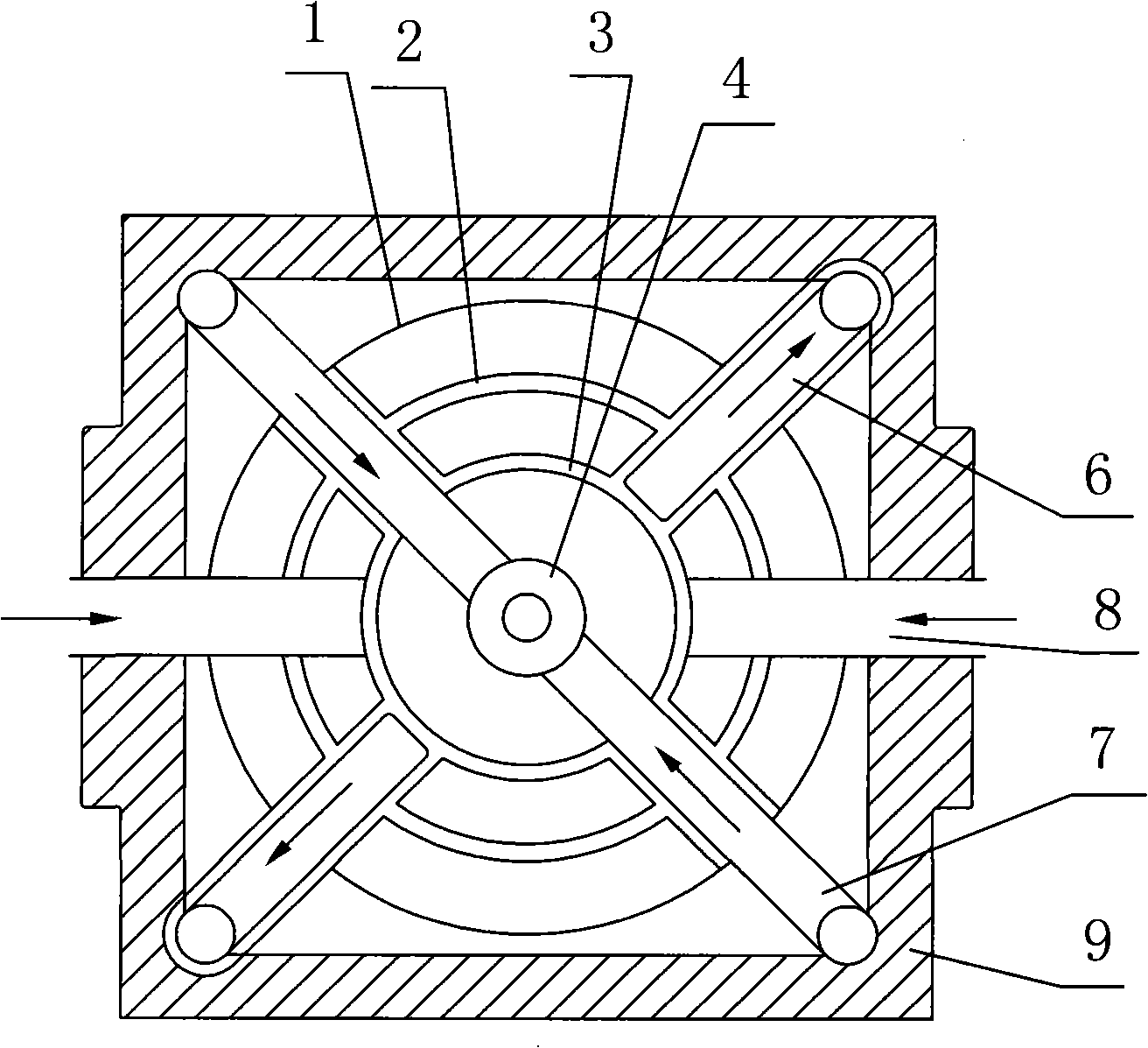 Virtual particle plasma generating device