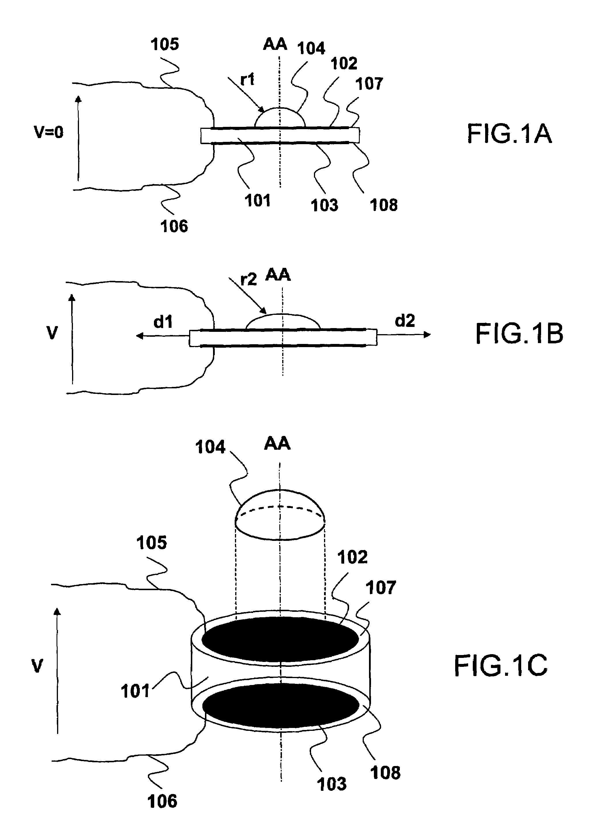 Optical device comprising a polymer actuator