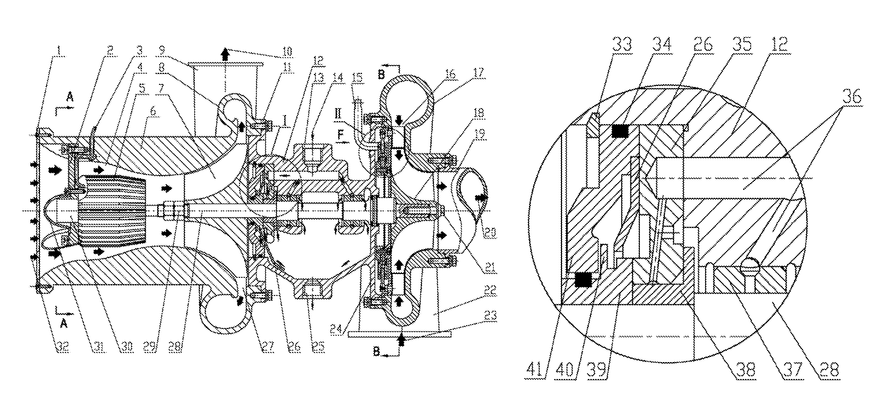 Solar-energy heat power-generating system and thermoelectric conversion device thereof