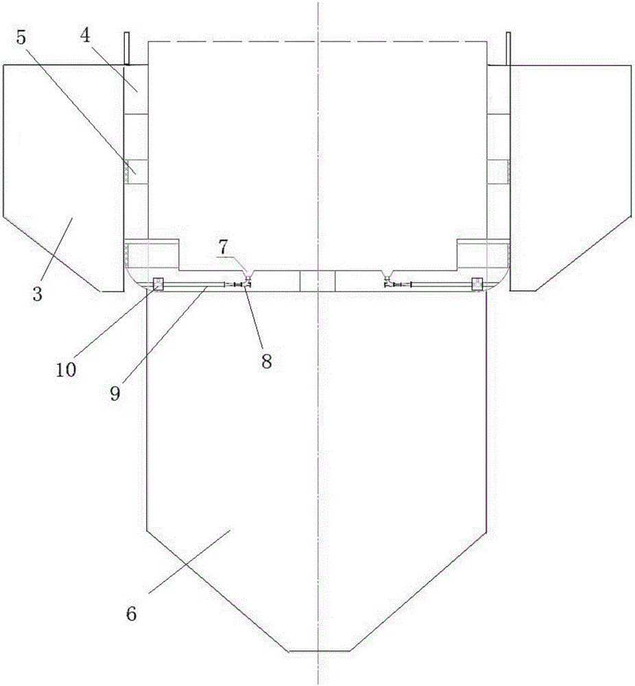 Semi-submersible type offshore aquaculture facility modified based on container freighter