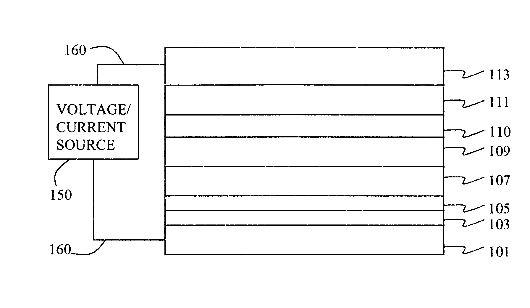 Electroluminescent device with quinazoline complex emitter