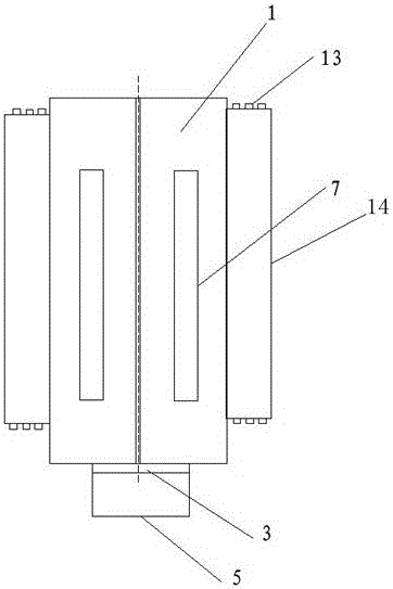 Single-screw extrusion cavity with good mixing effect