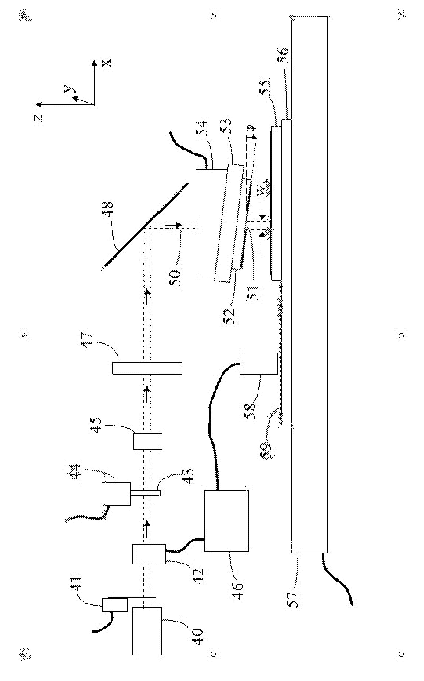 System and method for production of nanostructures over large areas