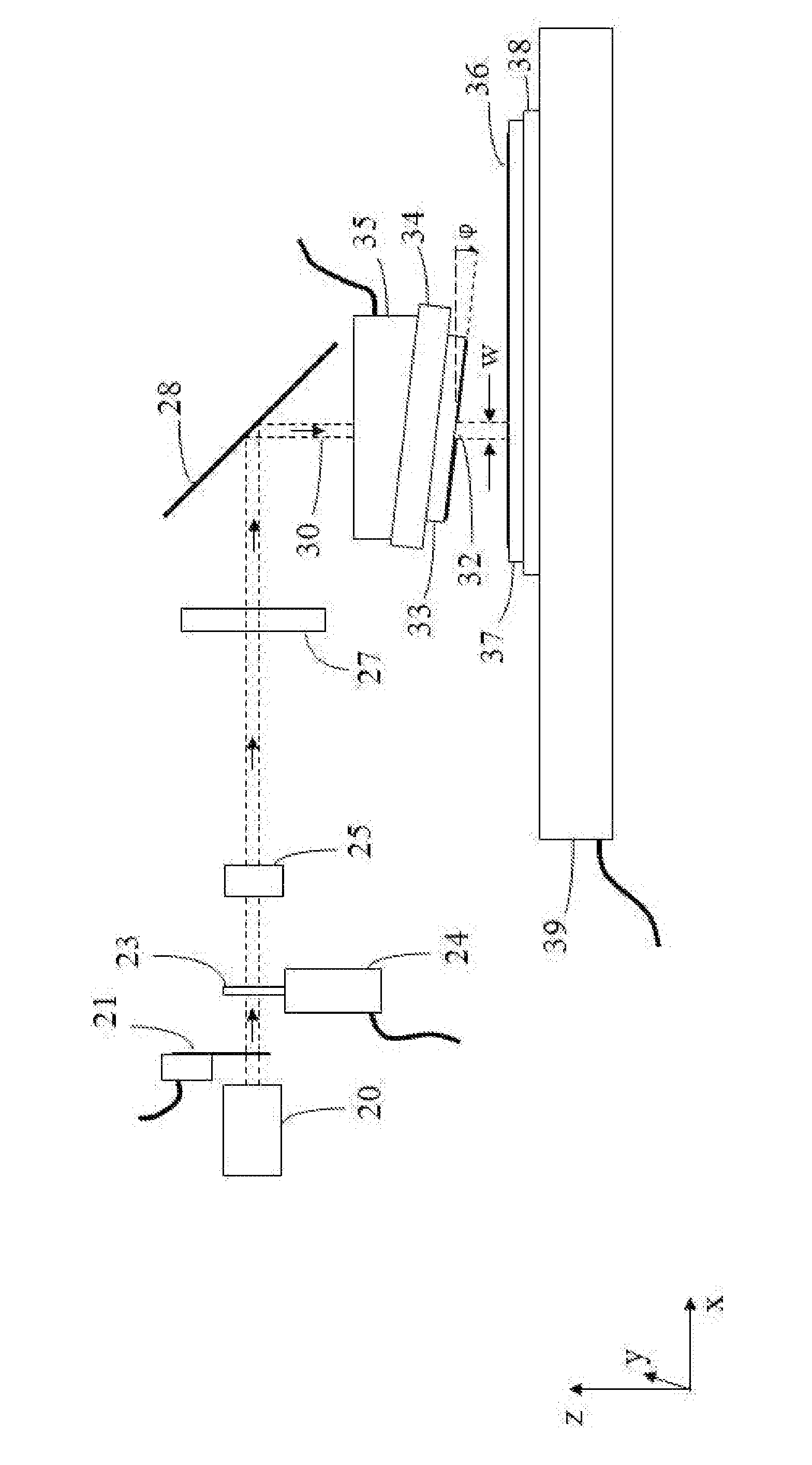 System and method for production of nanostructures over large areas