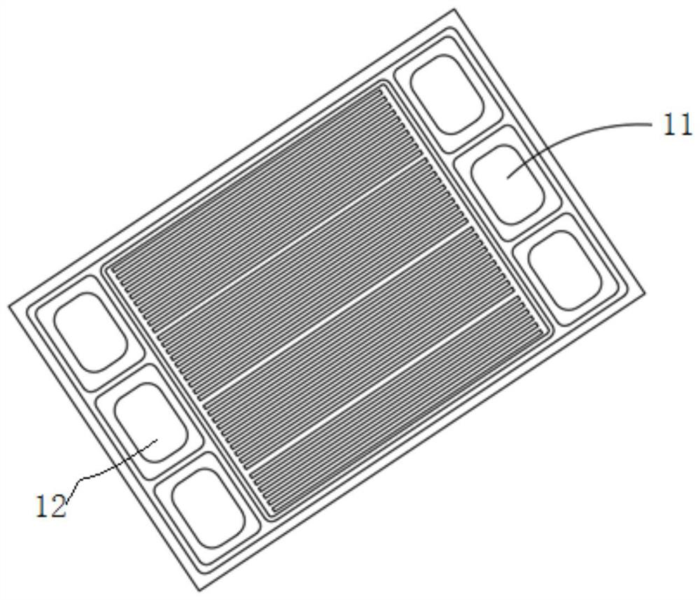 Fuel cell pole bipolar plate leakage detection method