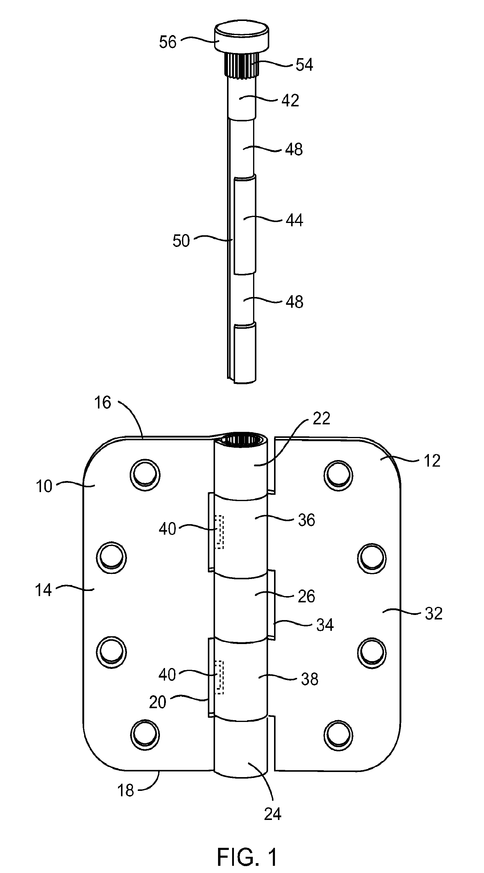 Hinge-Integrated Adjustable Door Stop