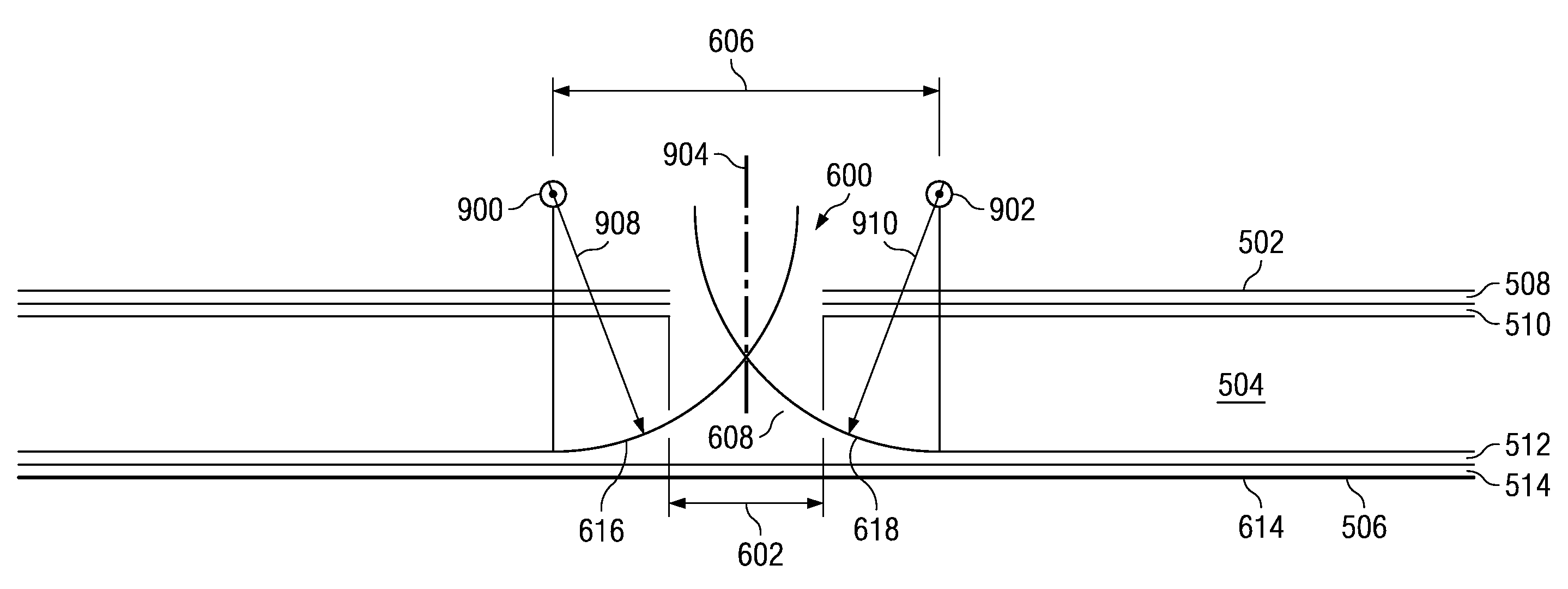 Method and apparatus to create bends in composite panels