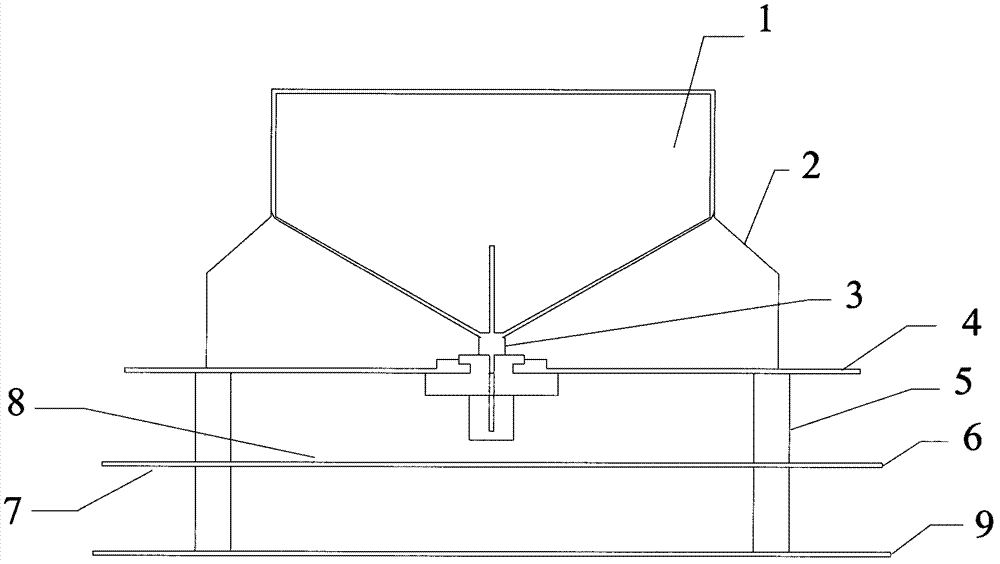 Broadband dual-polarized omnidirectional ceiling antenna