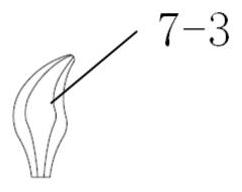 Guide spray pipe of rotary detonation combustion chamber