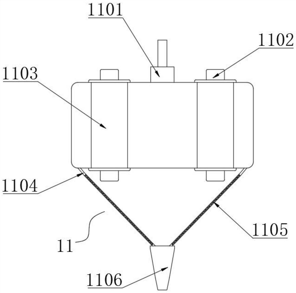 A seawater quality sampling device with different depths for ocean monitoring