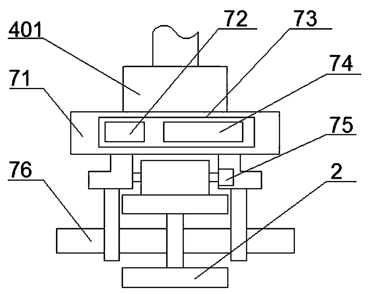 Pressure-bearing pipeline plugging device