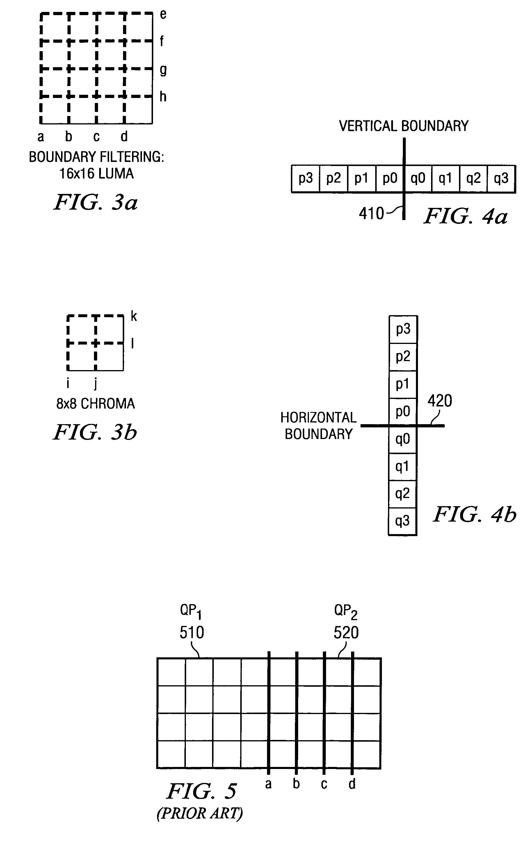 Loop deblock filtering of block coded video in a very long instruction word processor