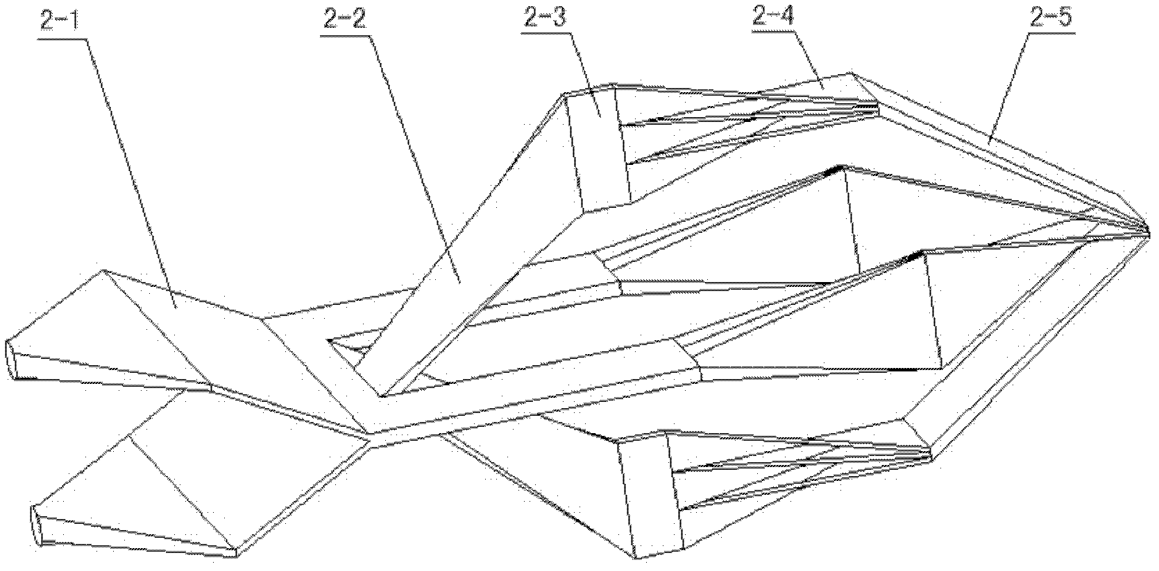 Device for preparing nano laminated composite material with adjustable layers