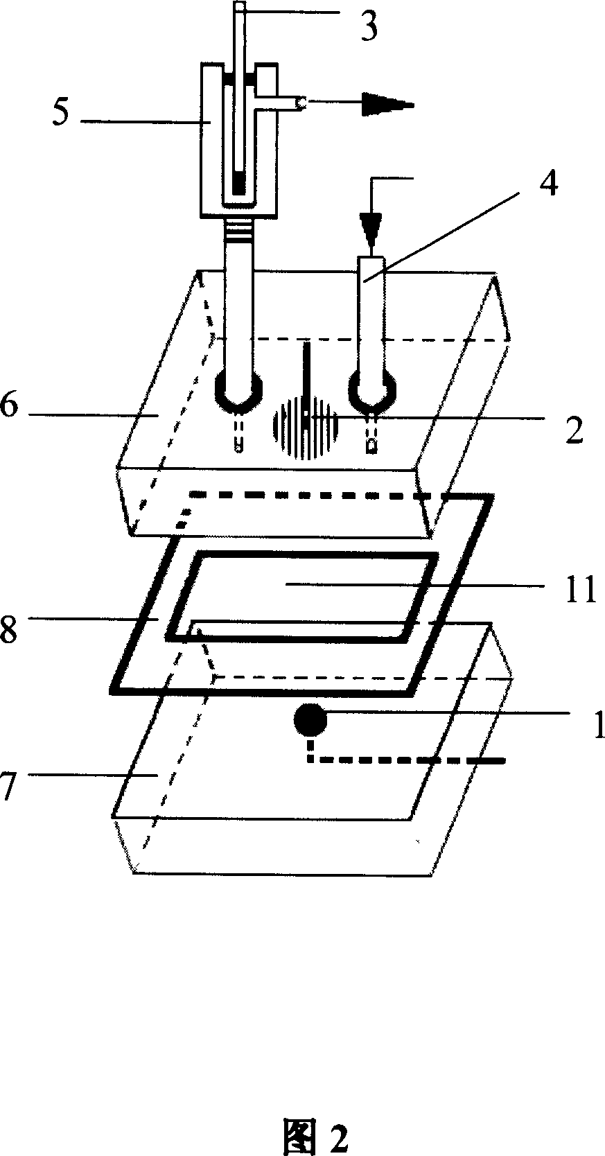 Method for measuring chemical oxygen requirement by photoelectric concerted catalysis