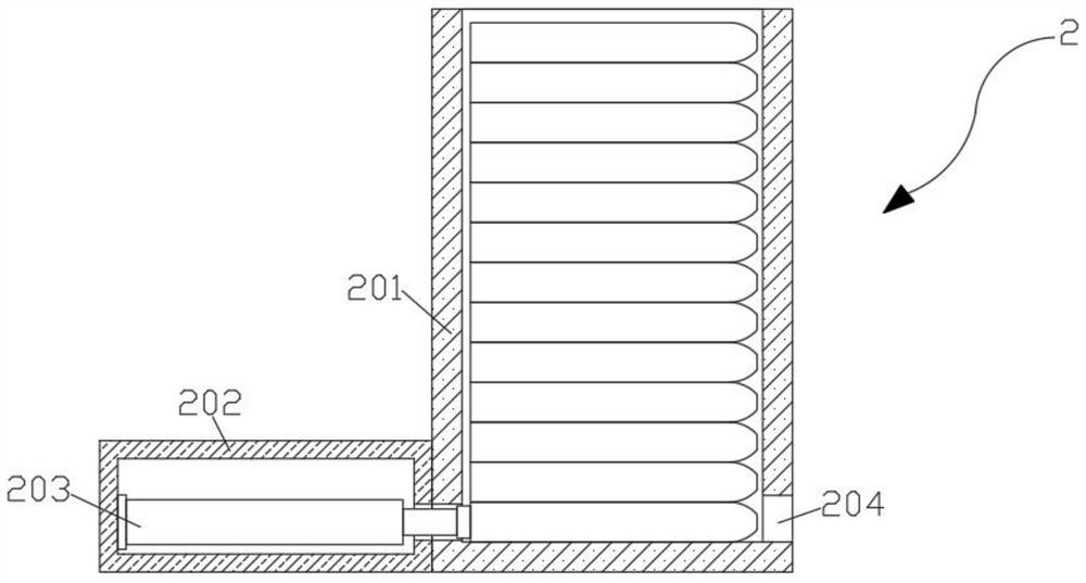 An intelligent automatic detection device for removing the air outlet of an automobile air conditioner