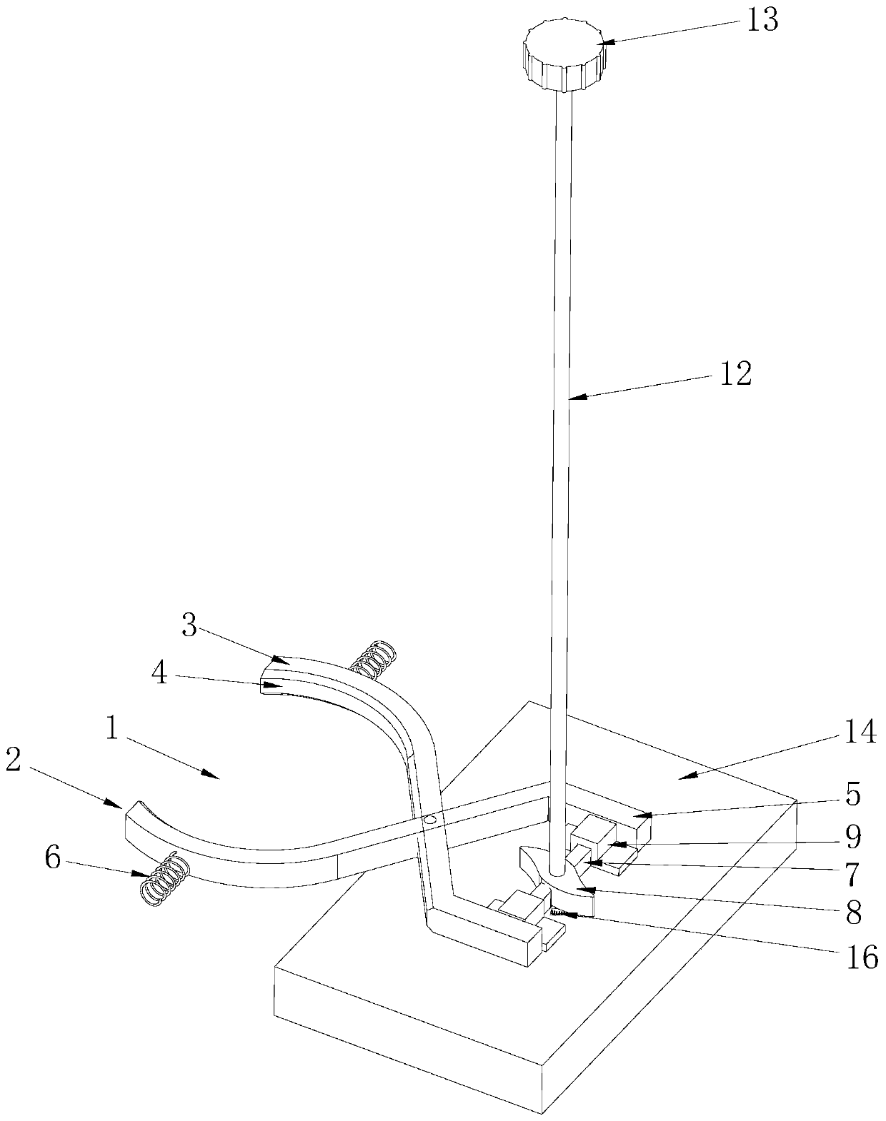 Quick locking structure for filter element