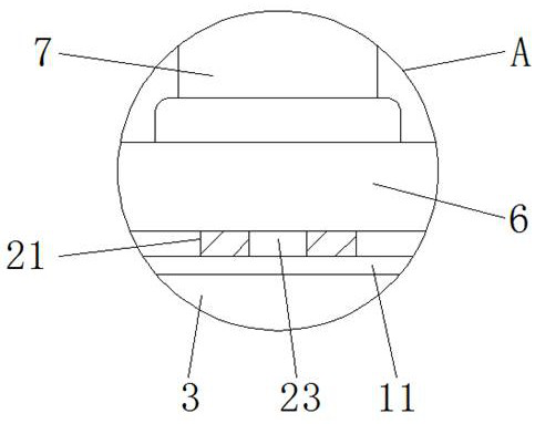 A cable post for ships that is easy to bundle cables