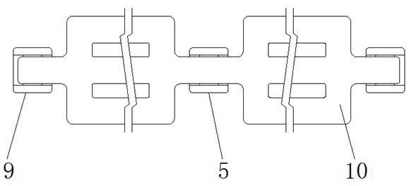 A cable post for ships that is easy to bundle cables