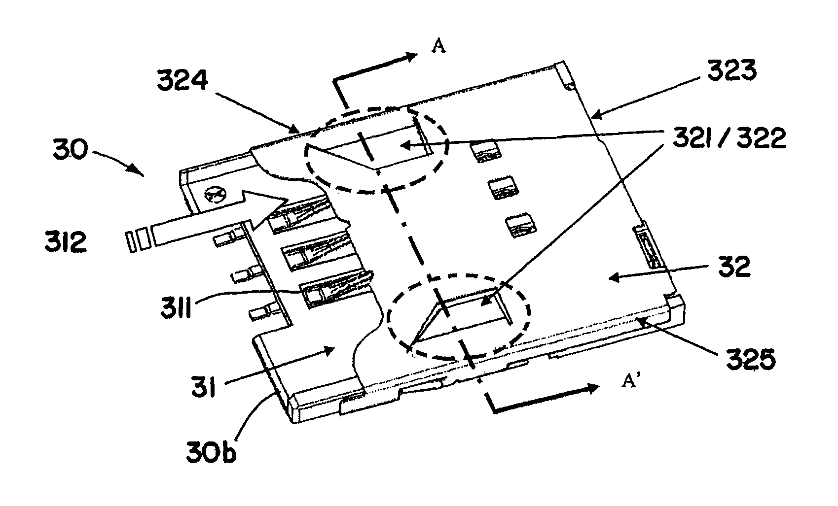 SIM card slot having a fool-proof function and electronic apparatus containing the SIM card slot