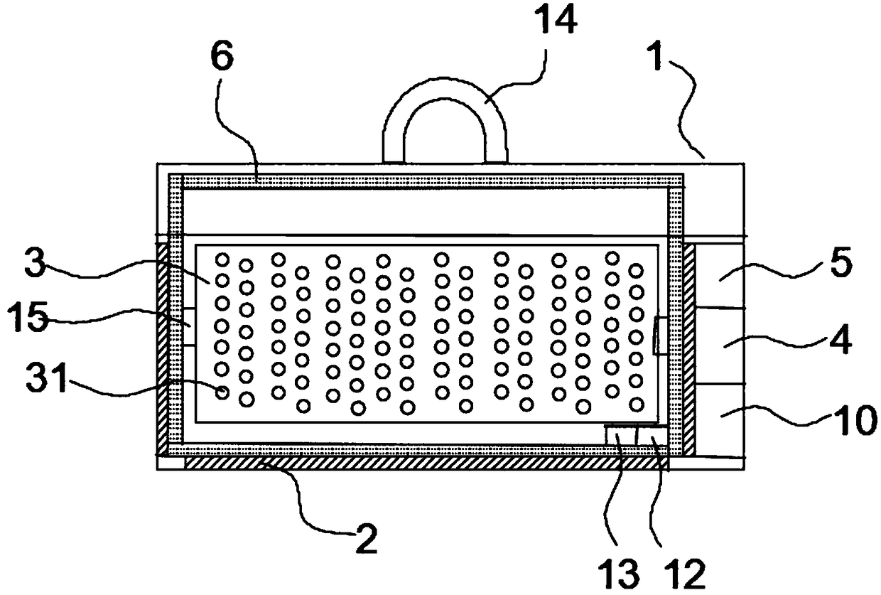 Portable device and method for banked blood rewarming