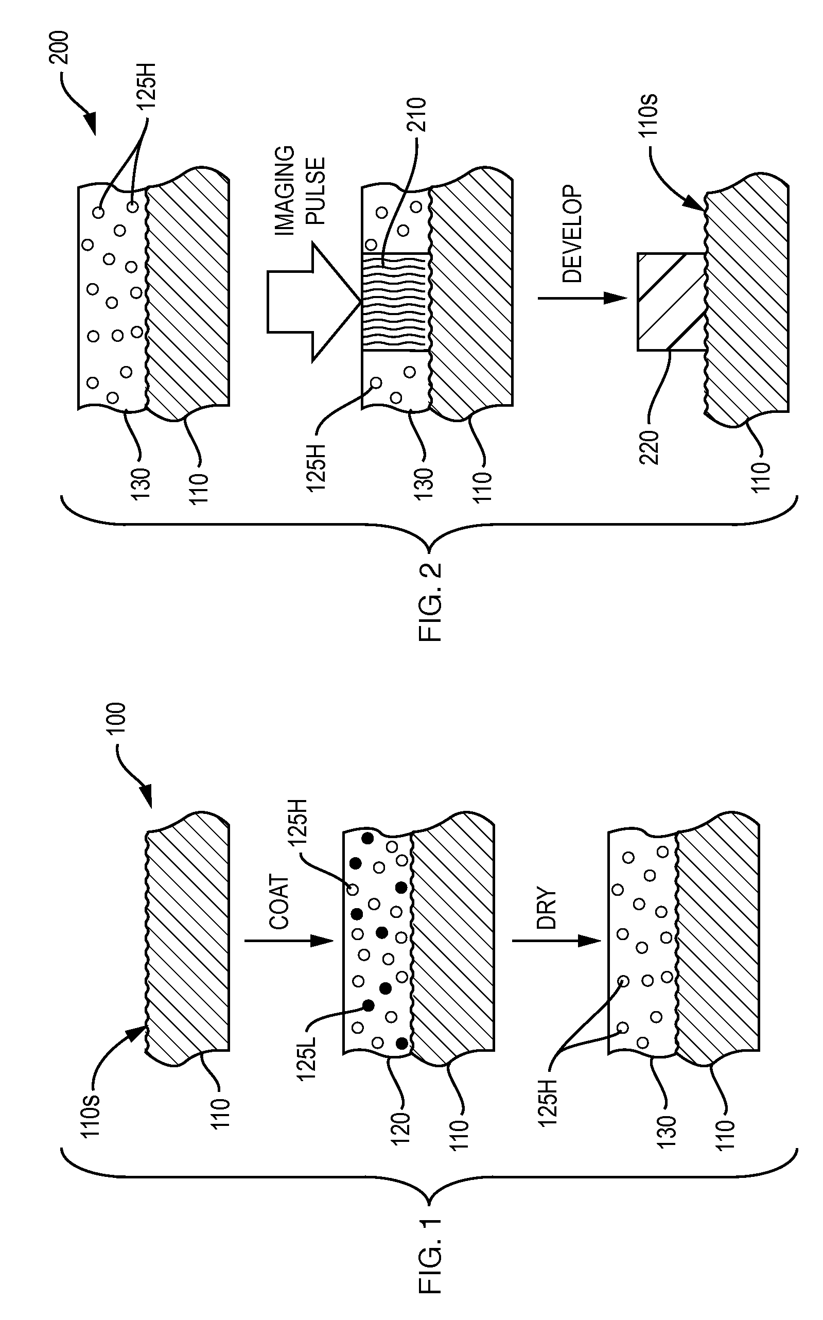 Lithographic imaging and printing with printing members having fusible polymeric particles