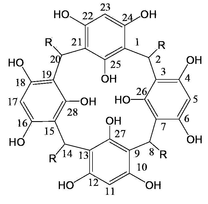 Laser thermal lithography organic photoresist and preparation method of photoresist