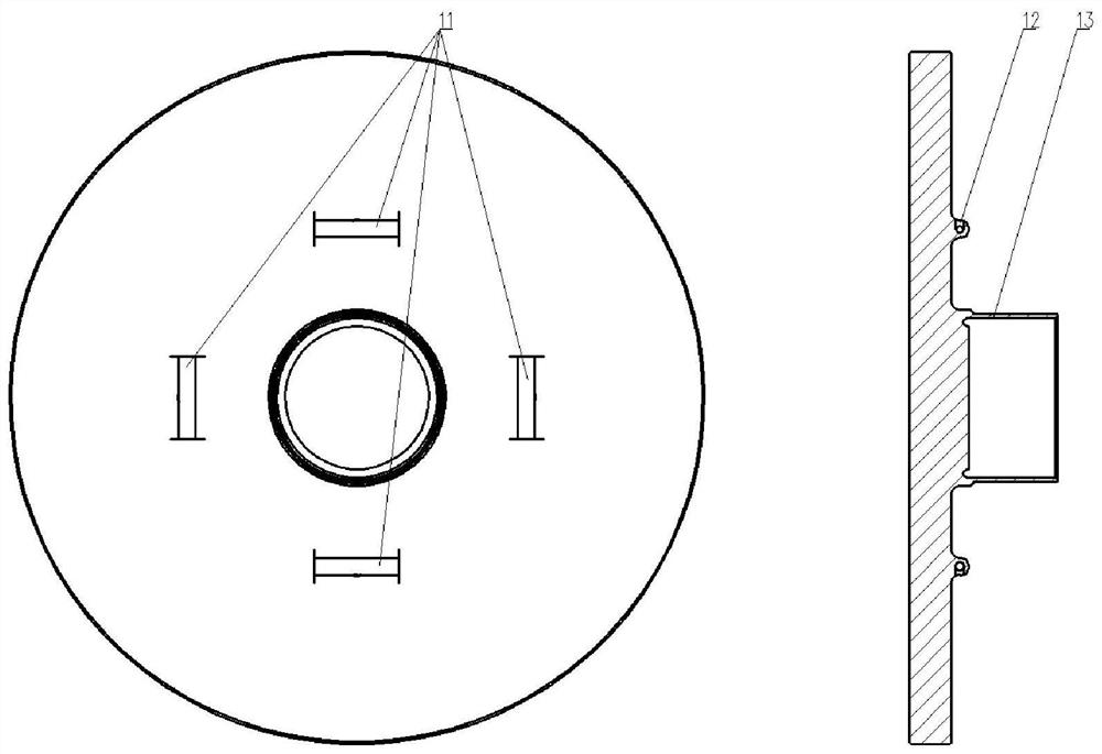 A Large Area Array Infrared Focal Plane Dewar Cold Finger Support Structure with High Thermal Resistance and High Stiffness