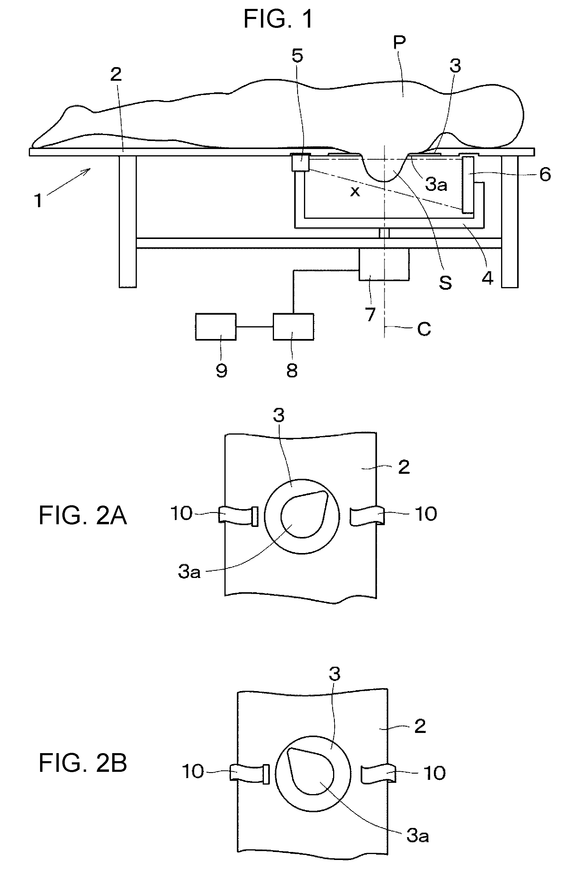 Medical breast-image capturing apparatus