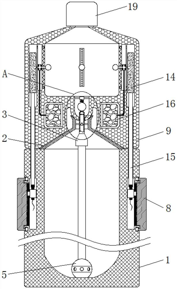 Health pot capable of automatically sensing water level of pot body and supplementing water timely