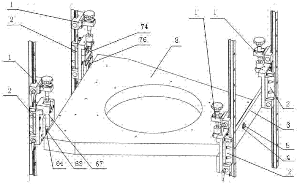 A Liftable Tilt Adjustment Device Based on Flexible Sheet and Spherical Bearing