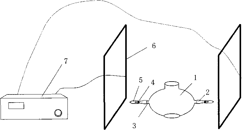 Two-way device for collecting magnetotactic bacteria