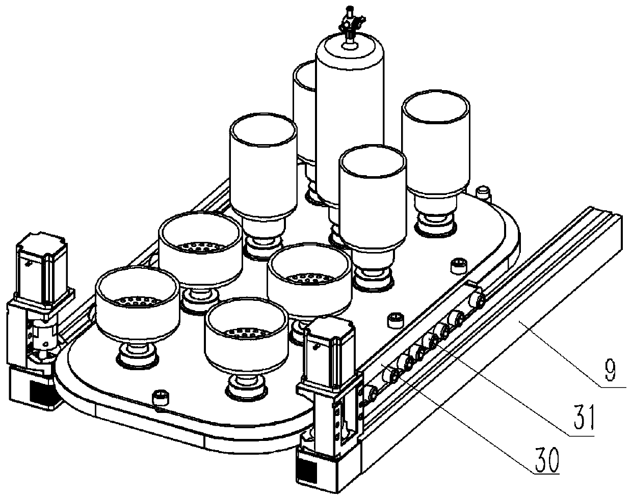 Full-automatic Buchner funnel-sand core funnel integrated intelligent suction filtration instrument