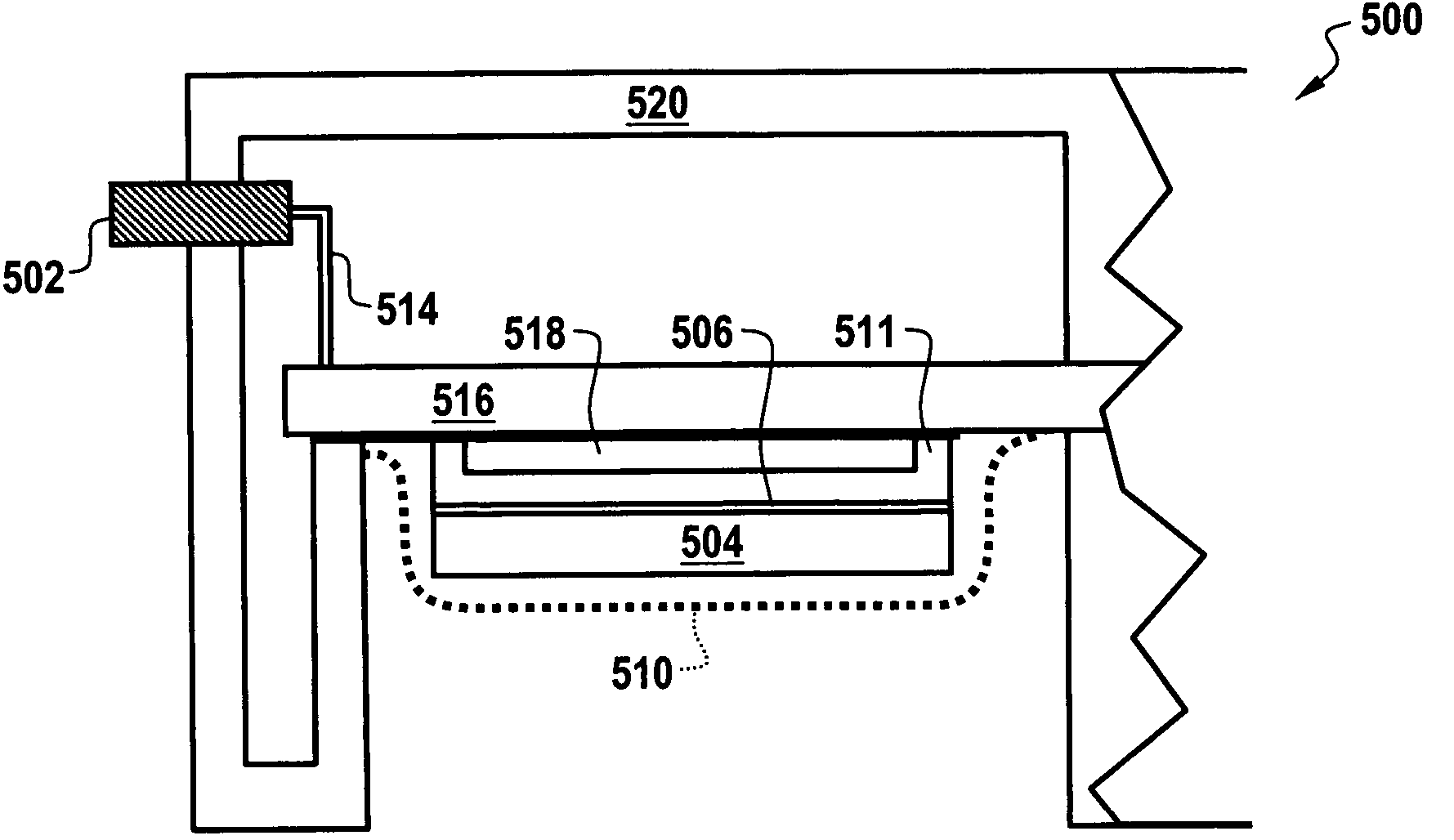 Relative humidity sensor enclosed with ceramic heater