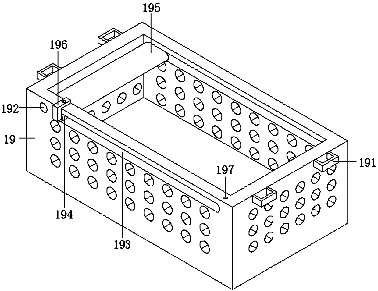 Vegetable washing device for selling and producing of vegetables