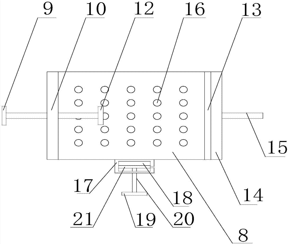 Remote video conference camera supporting equipment with wire fastening function