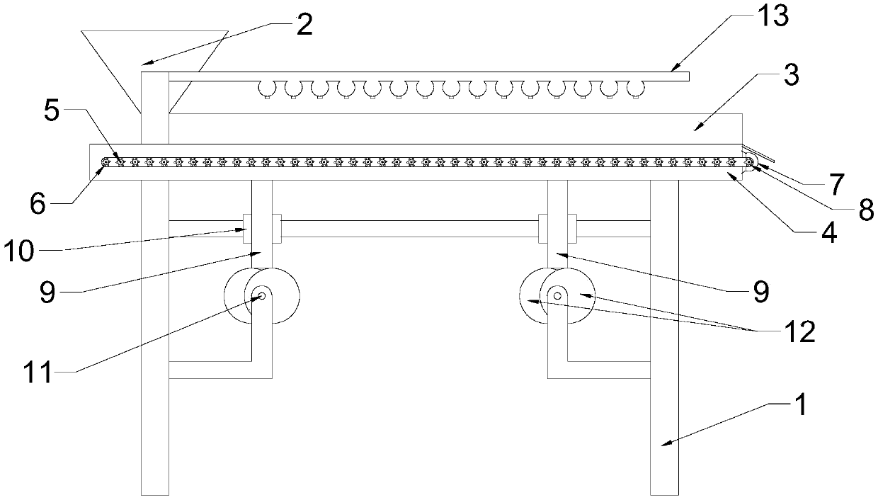 Dry-method sand making production line and method