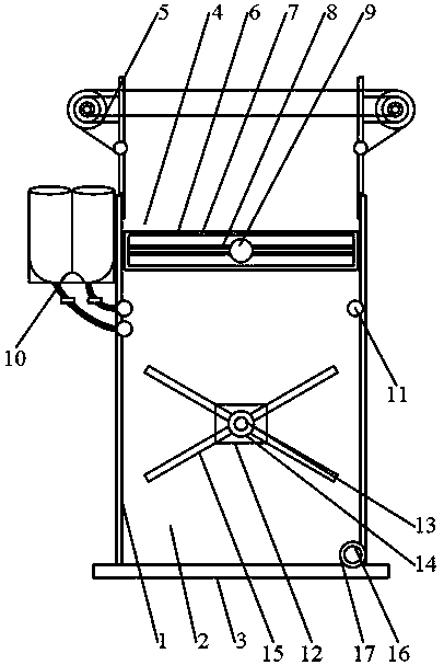 Kitchen waste double-layer film seal fermentation device