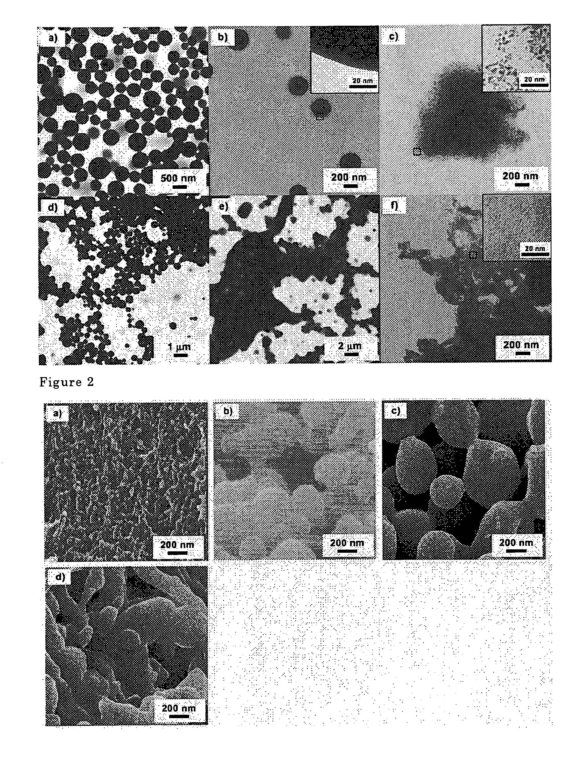 Polymer-Supported Metal Cluster Composition